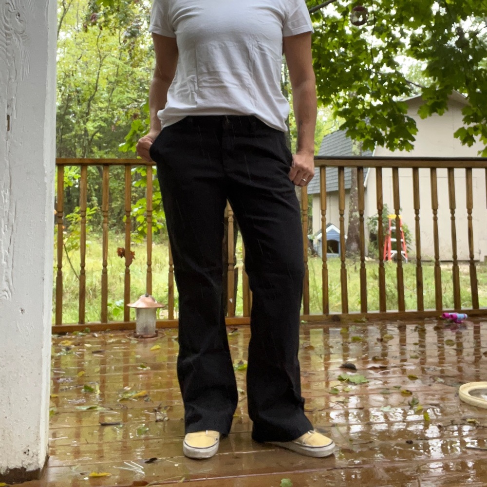 Dickies Slim Black Denim Work Pants